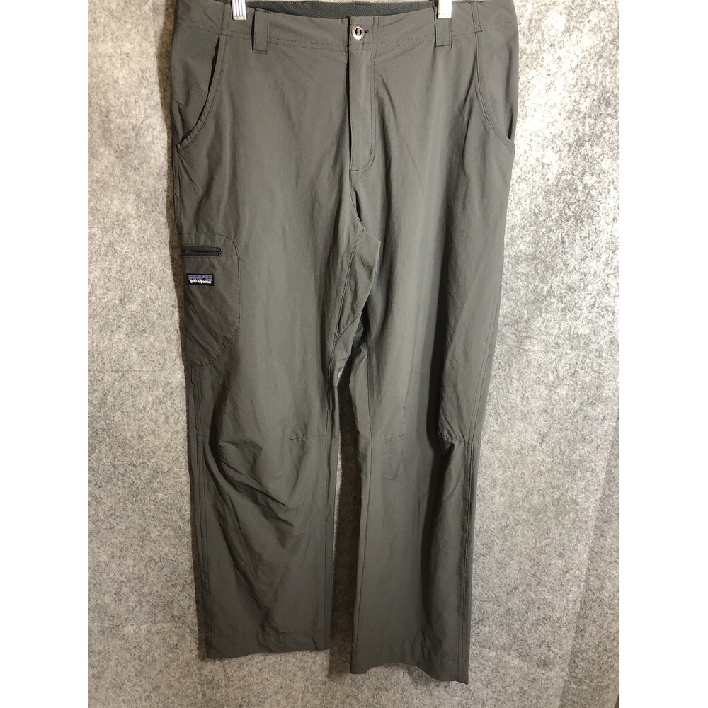 Patagonia Pants Mens 33 Gray Rock Guide Cargo Performance Hiking Outdoor